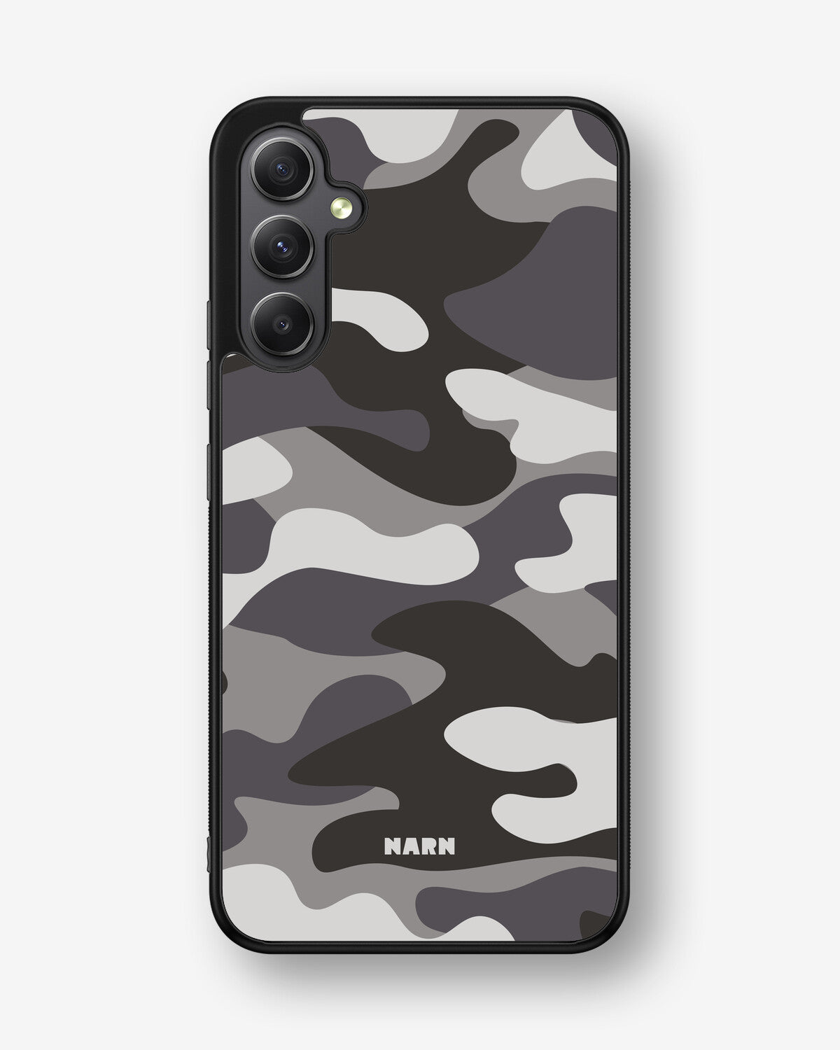 Samsung Galaxy A34 5G Hard Case – Grey Camo - View 1