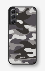 Samsung Galaxy A34 5G Hard Case – Grey Camo - View 1