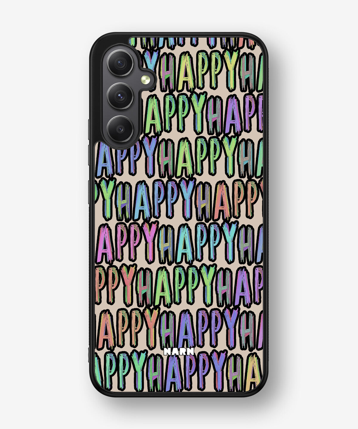 Samsung Galaxy A34 5G Hard Case – Happy - View 1