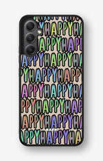 Samsung Galaxy A34 5G Hard Case – Happy - View 1