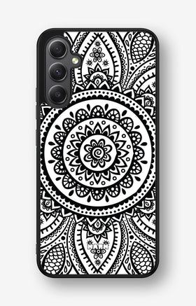 Samsung Galaxy A34 5G Hard Case – Henna Mandala - View 1