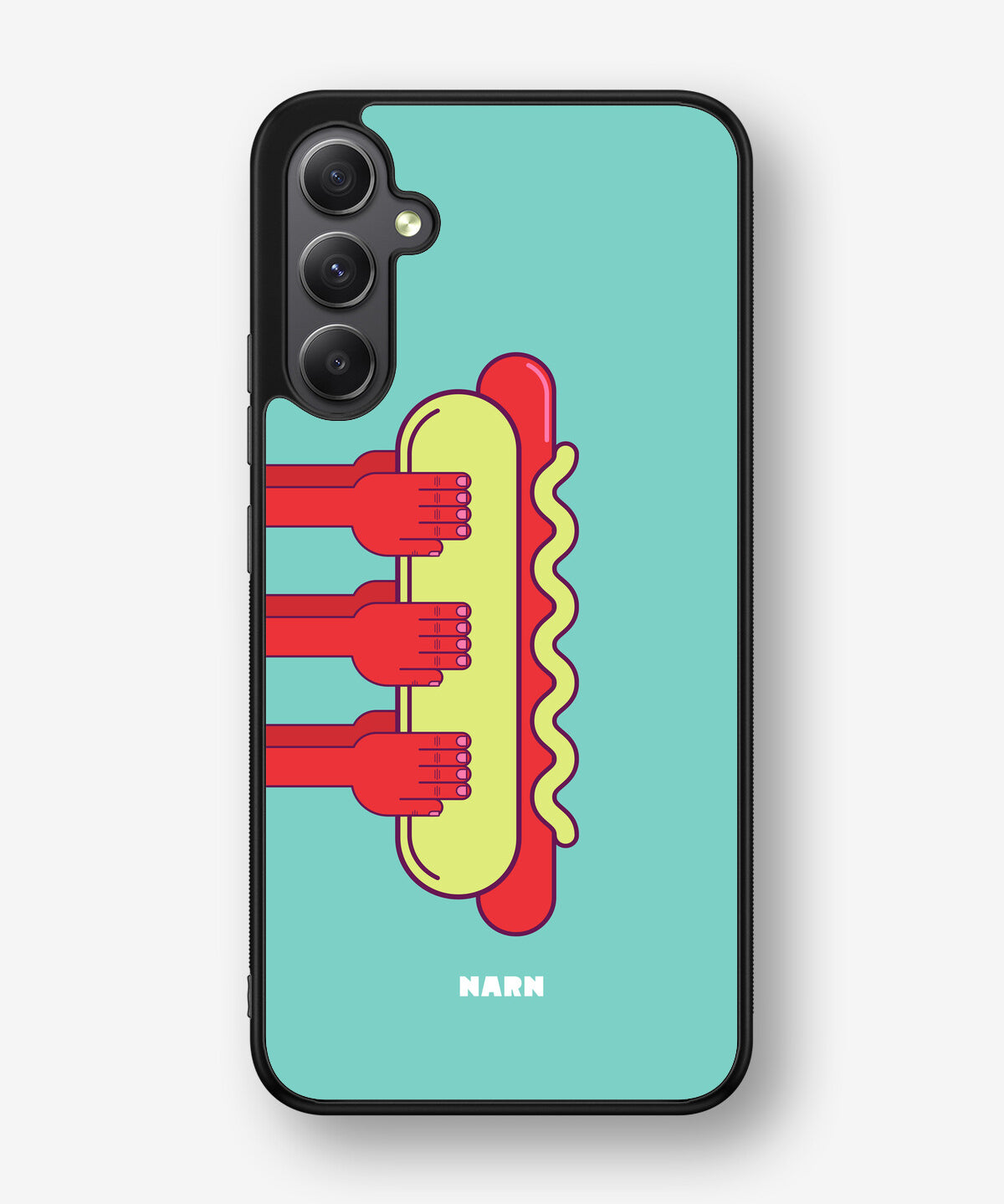 Samsung Galaxy A34 5G Hard Case – Hot Dog - View 1