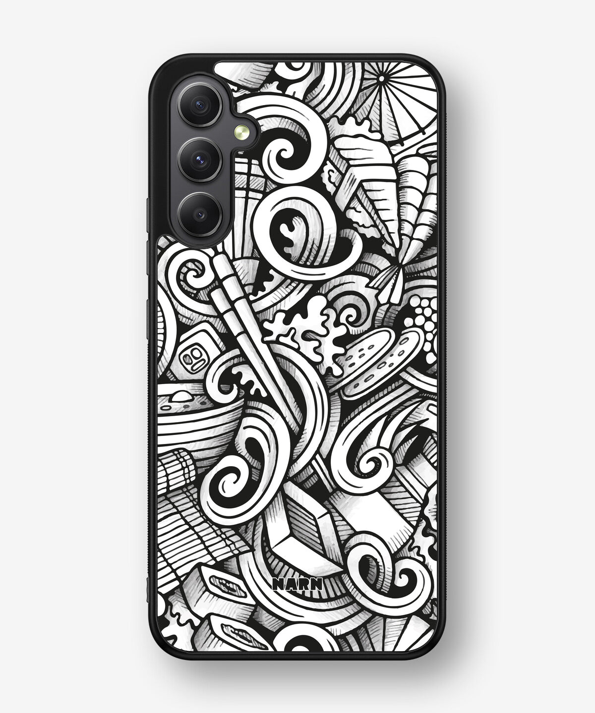 Samsung Galaxy A34 5G Hard Case – Japanese Pattern - View 1
