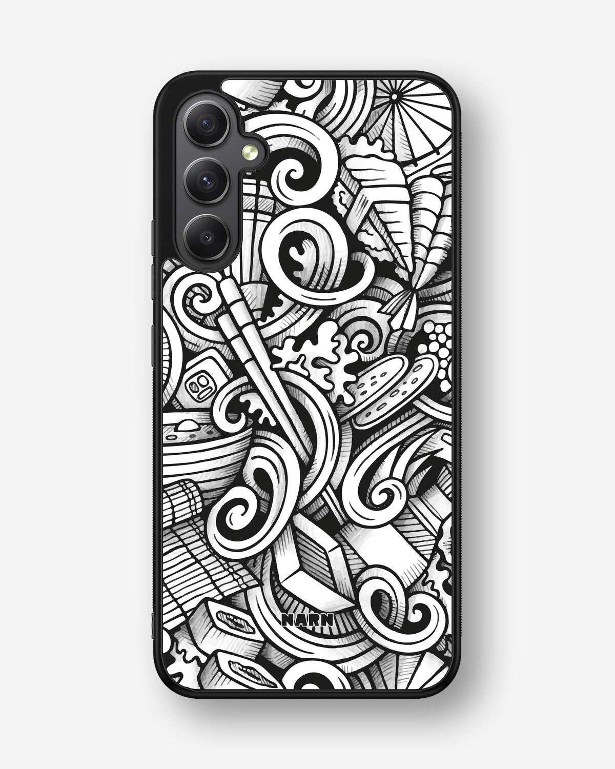 Samsung Galaxy A34 5G Hard Case – Japanese Pattern - View 1