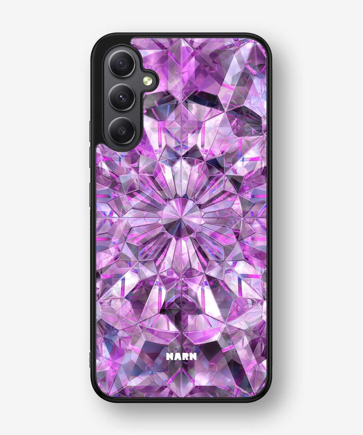 Samsung Galaxy A34 5G Hard Case – Lavender Crystals - View 1