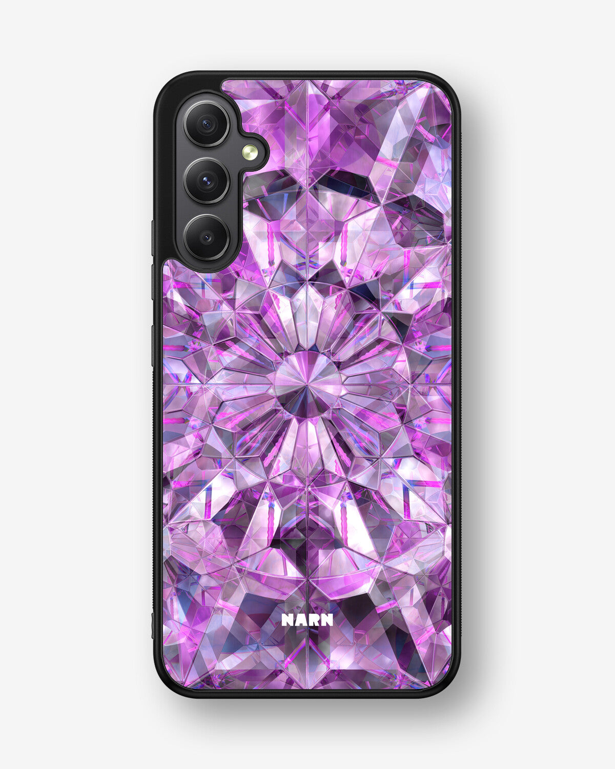 Samsung Galaxy A34 5G Hard Case – Lavender Crystals - View 1
