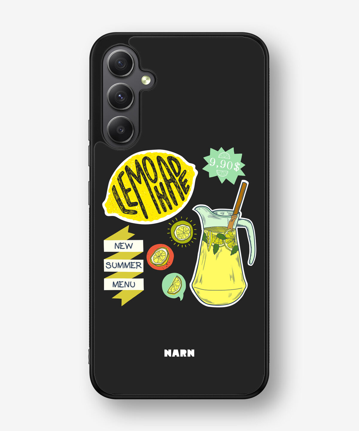 Samsung Galaxy A34 5G Hard Case – Lemon Summer - View 1