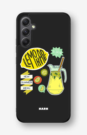 Samsung Galaxy A34 5G Hard Case – Lemon Summer - View 1