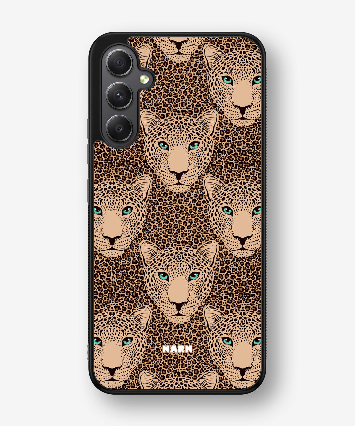 Samsung Galaxy A34 5G Hard Case – Leopard Gaze - View 1
