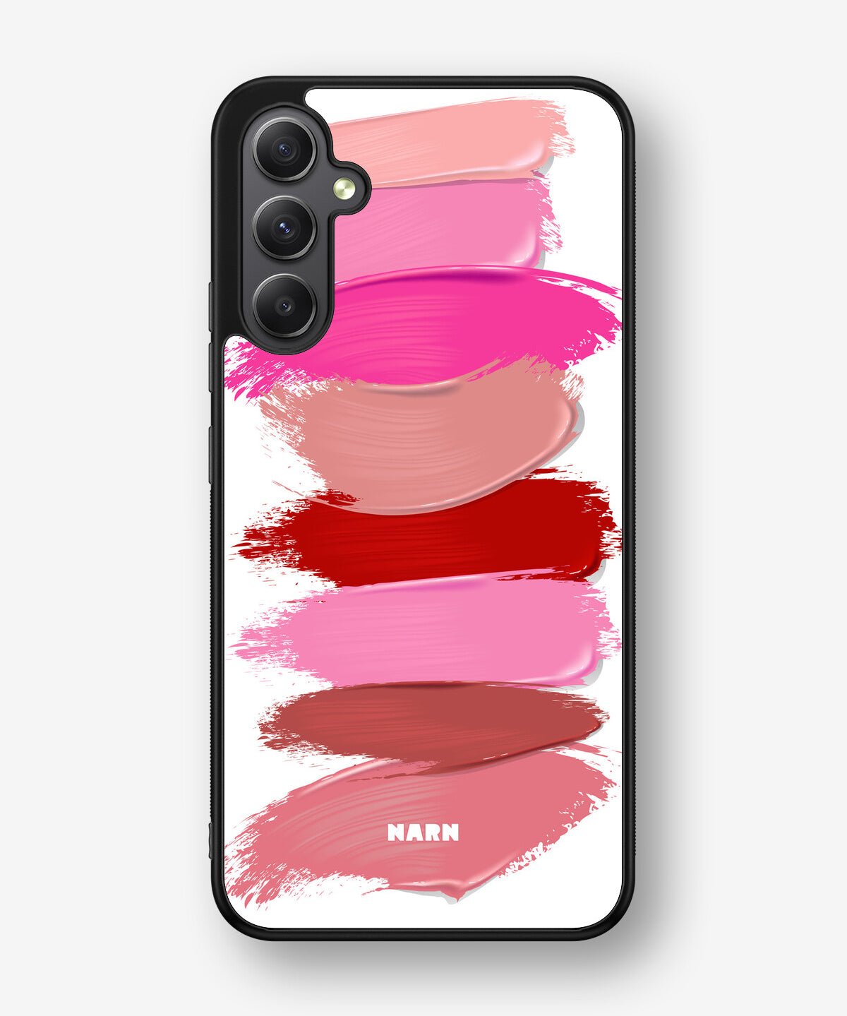 Samsung Galaxy A34 5G Hard Case – Lipstick Smears - View 1