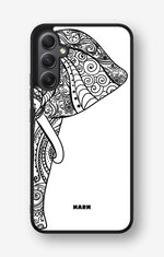Samsung Galaxy A34 5G Hard Case – Mandala Elephant - View 1