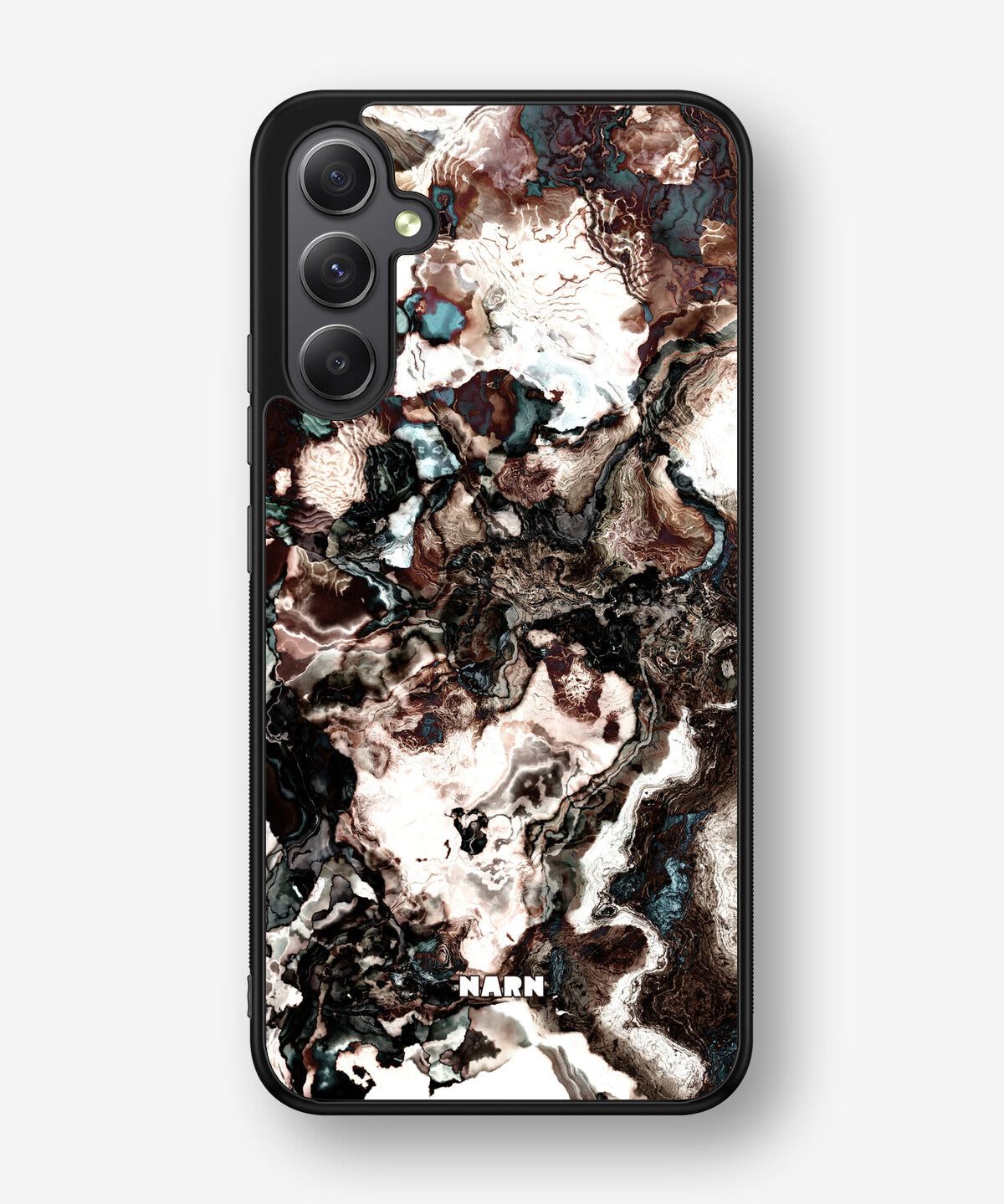 Samsung Galaxy A34 5G Hard Case – Marble Brown - View 1
