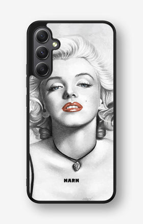 Samsung Galaxy A34 5G Hard Case – Marilyn - View 1