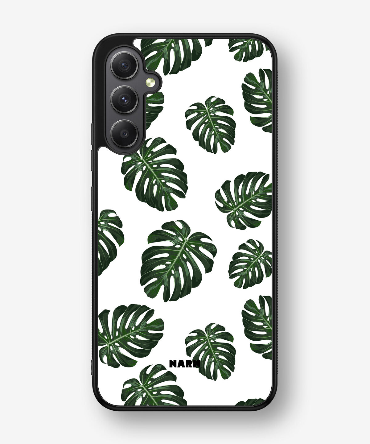 Samsung Galaxy A34 5G Hard Case – Monstera Pattern - View 1