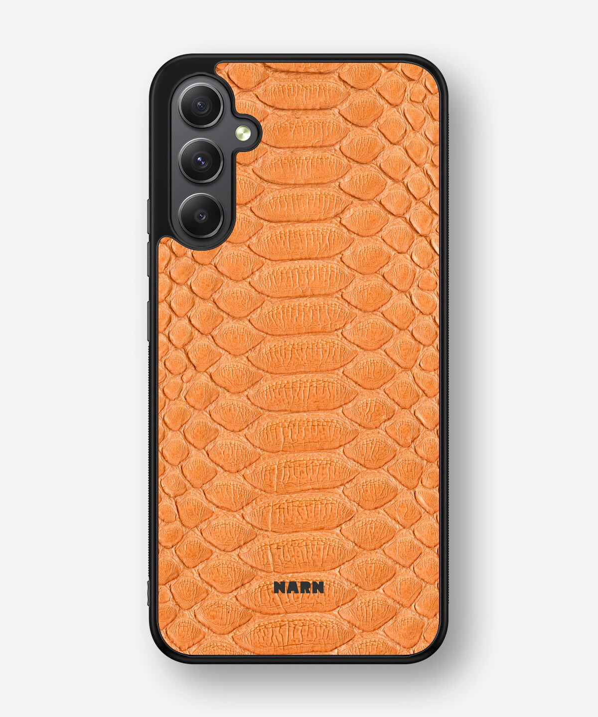 Samsung Galaxy A34 5G Hard Case – Orange Snake - View 1