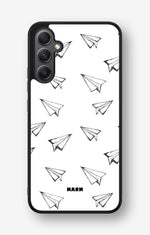 Samsung Galaxy A34 5G Hard Case – Paper Planes - View 1