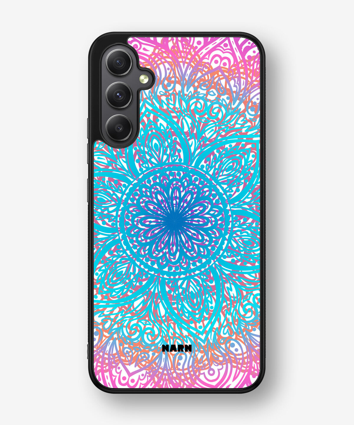 Samsung Galaxy A34 5G Hard Case – Pastel Mandala - View 1