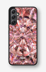 Samsung Galaxy A34 5G Hard Case – Pink Crystals - View 1