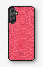 Samsung Galaxy A34 5G Hard Case – Pink Snake - View 1