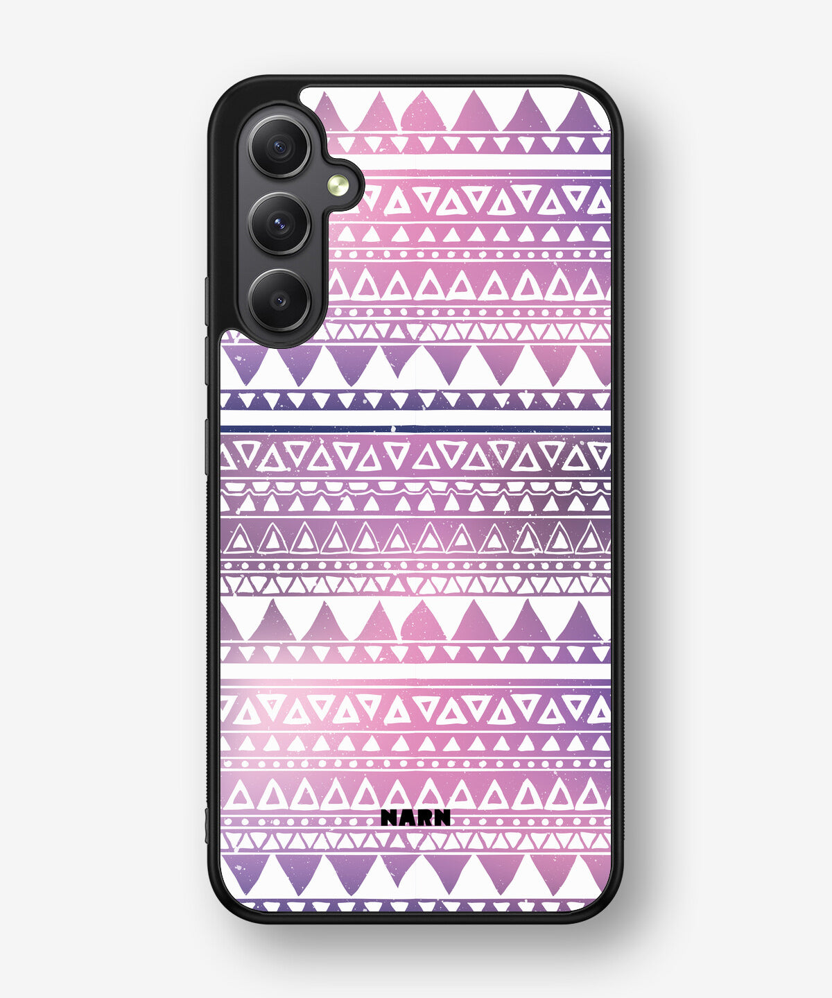Samsung Galaxy A34 5G Hard Case – Purple Aztec - View 1