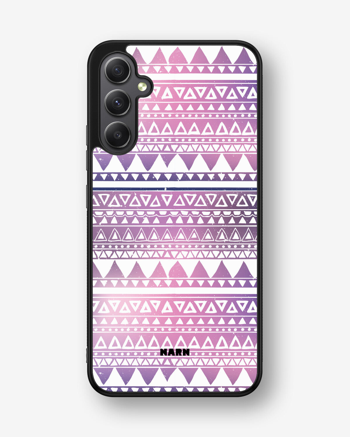 Samsung Galaxy A34 5G Hard Case – Purple Aztec - View 1