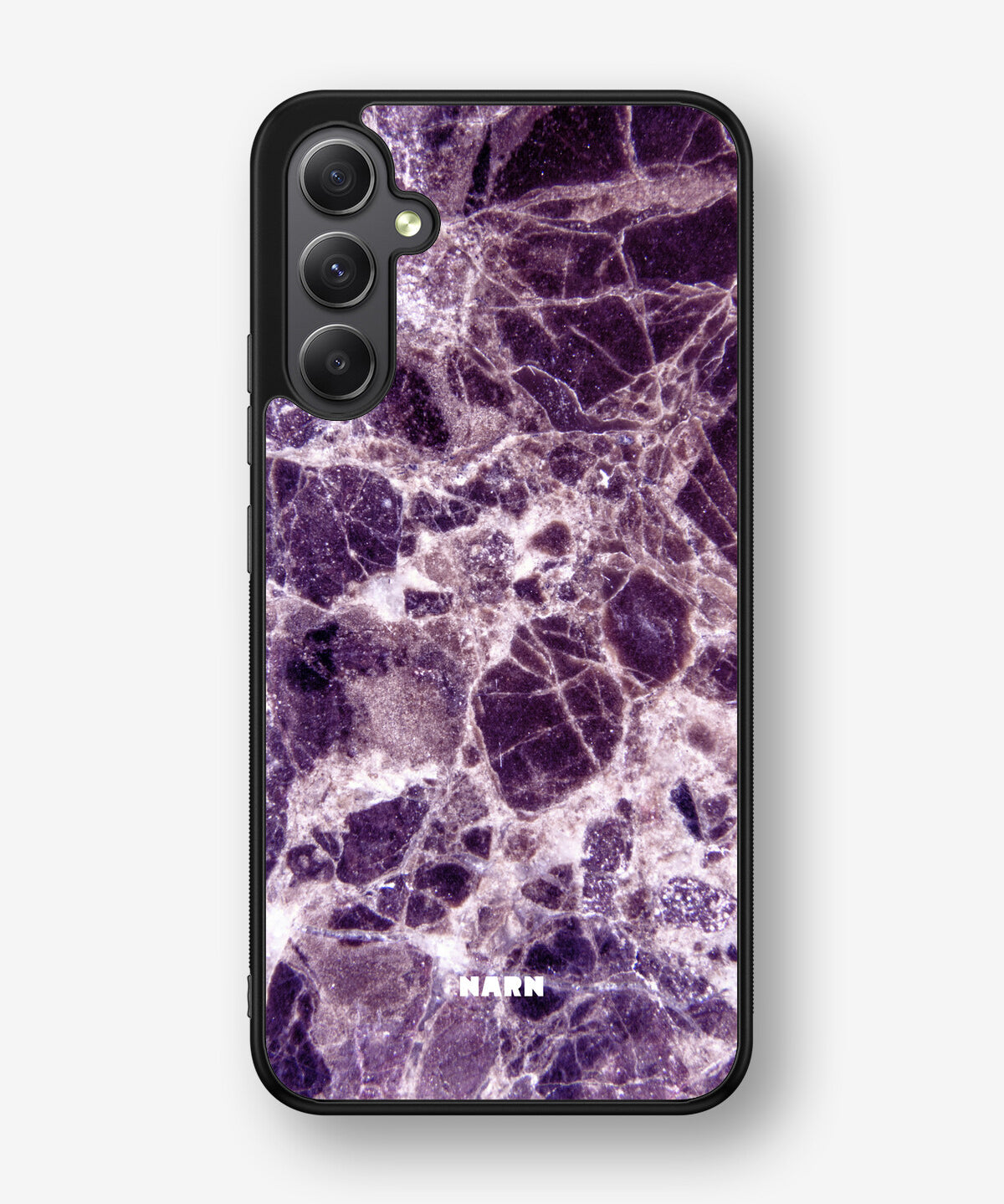 Samsung Galaxy A34 5G Hard Case – Purple Marble - View 1