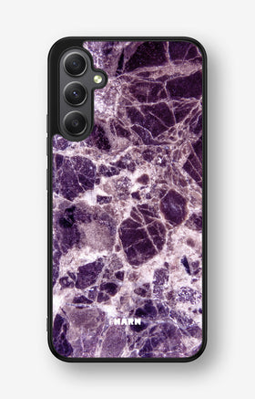 Samsung Galaxy A34 5G Hard Case – Purple Marble - View 1