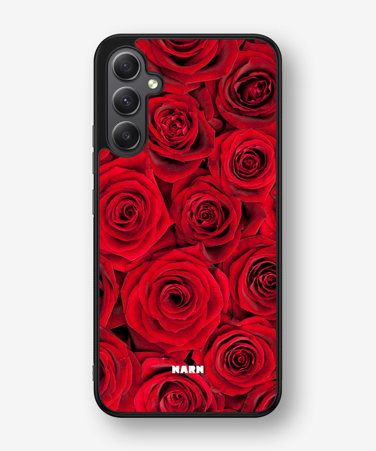 Samsung Galaxy A34 5G Hard Case – Red Roses - View 1