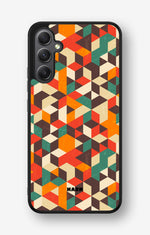 Samsung Galaxy A34 5G Hard Case – Retro Geometric - View 1
