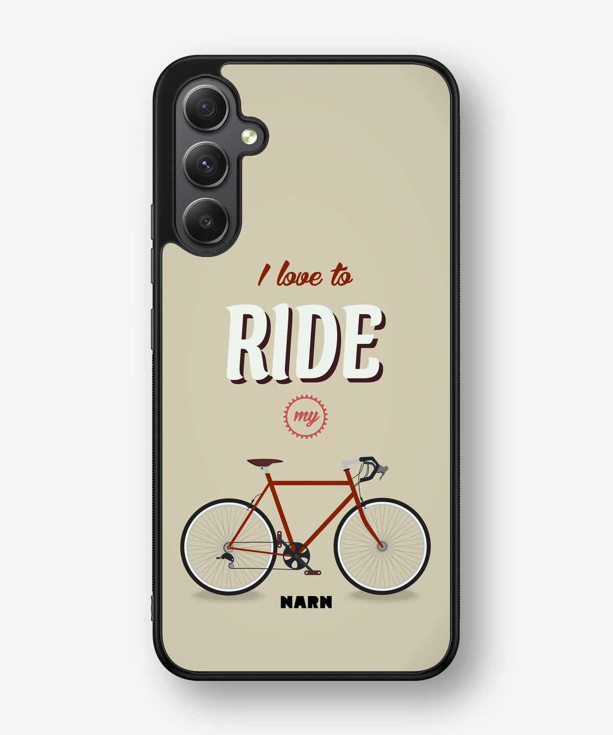 Samsung Galaxy A34 5G Hard Case – Ride My Bicycle - View 1