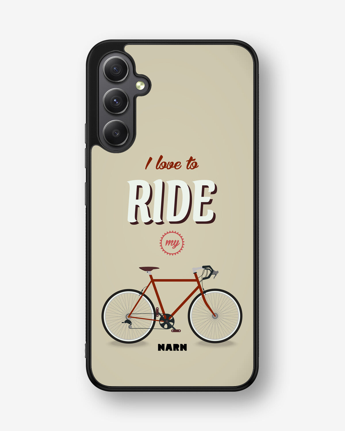 Samsung Galaxy A34 5G Hard Case – Ride My Bicycle - View 1