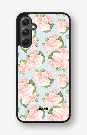 Samsung Galaxy A34 5G Hard Case – Rose Garden - View 1