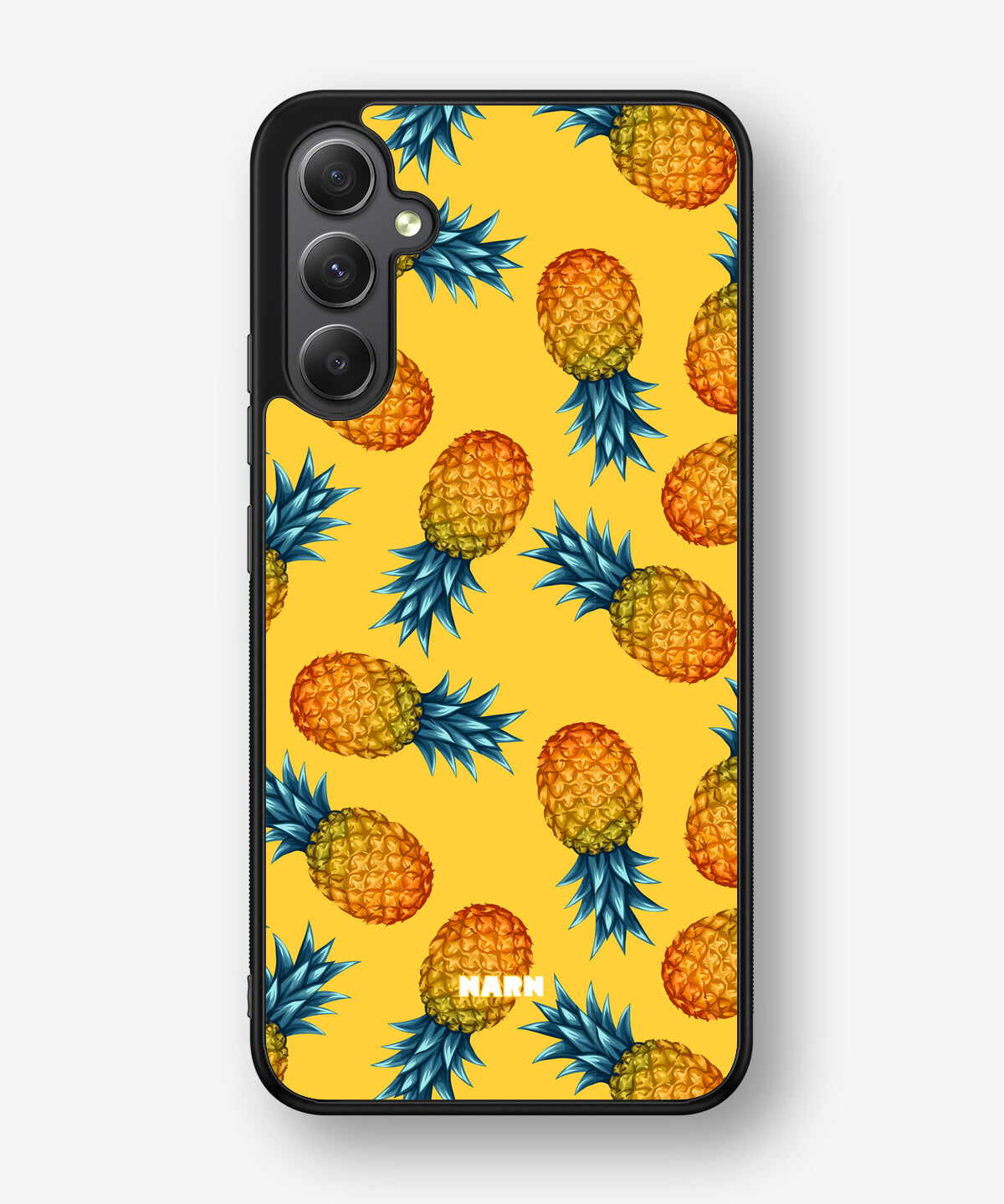 Samsung Galaxy A34 5G Hard Case – Sunny Pineapple - View 1