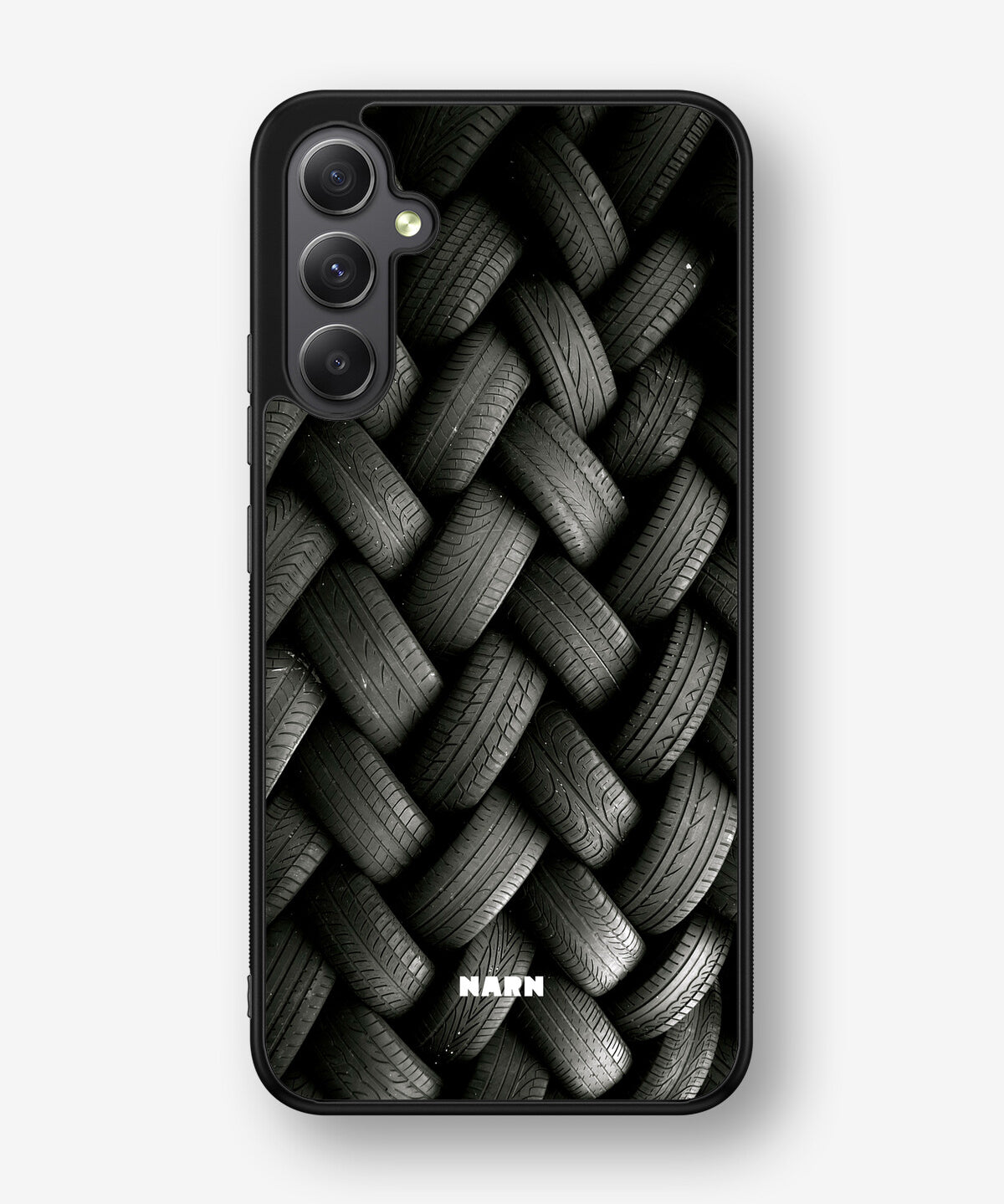 Samsung Galaxy A34 5G Hard Case – Tires Wall - View 1