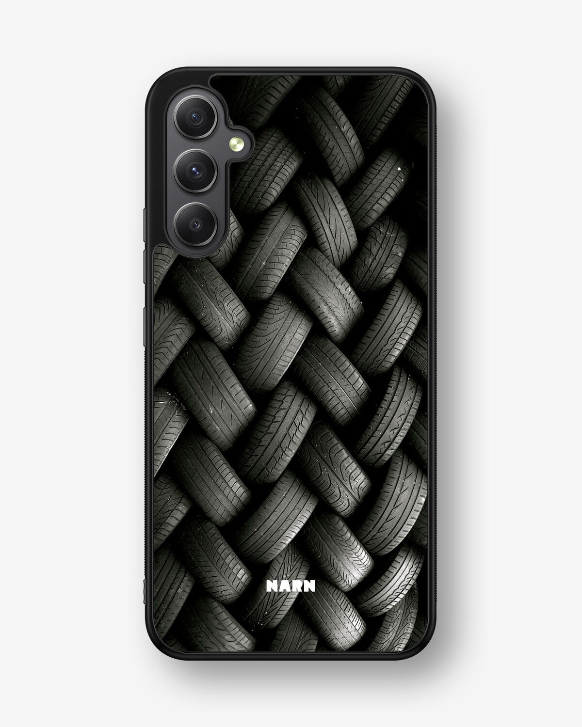 Samsung Galaxy A34 5G Hard Case – Tires Wall - View 1