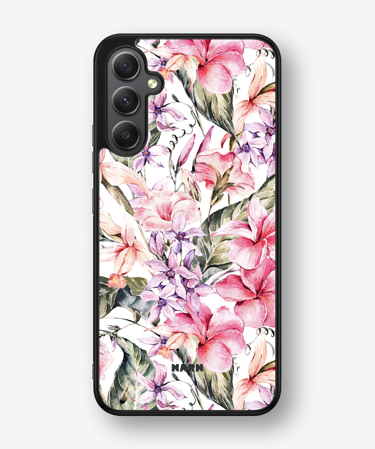 Samsung Galaxy A34 5G Hard Case – Watercolor Flowers - View 1