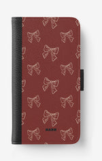 Samsung Galaxy A34 5G Wallet Case - Cherry Bows - View 1