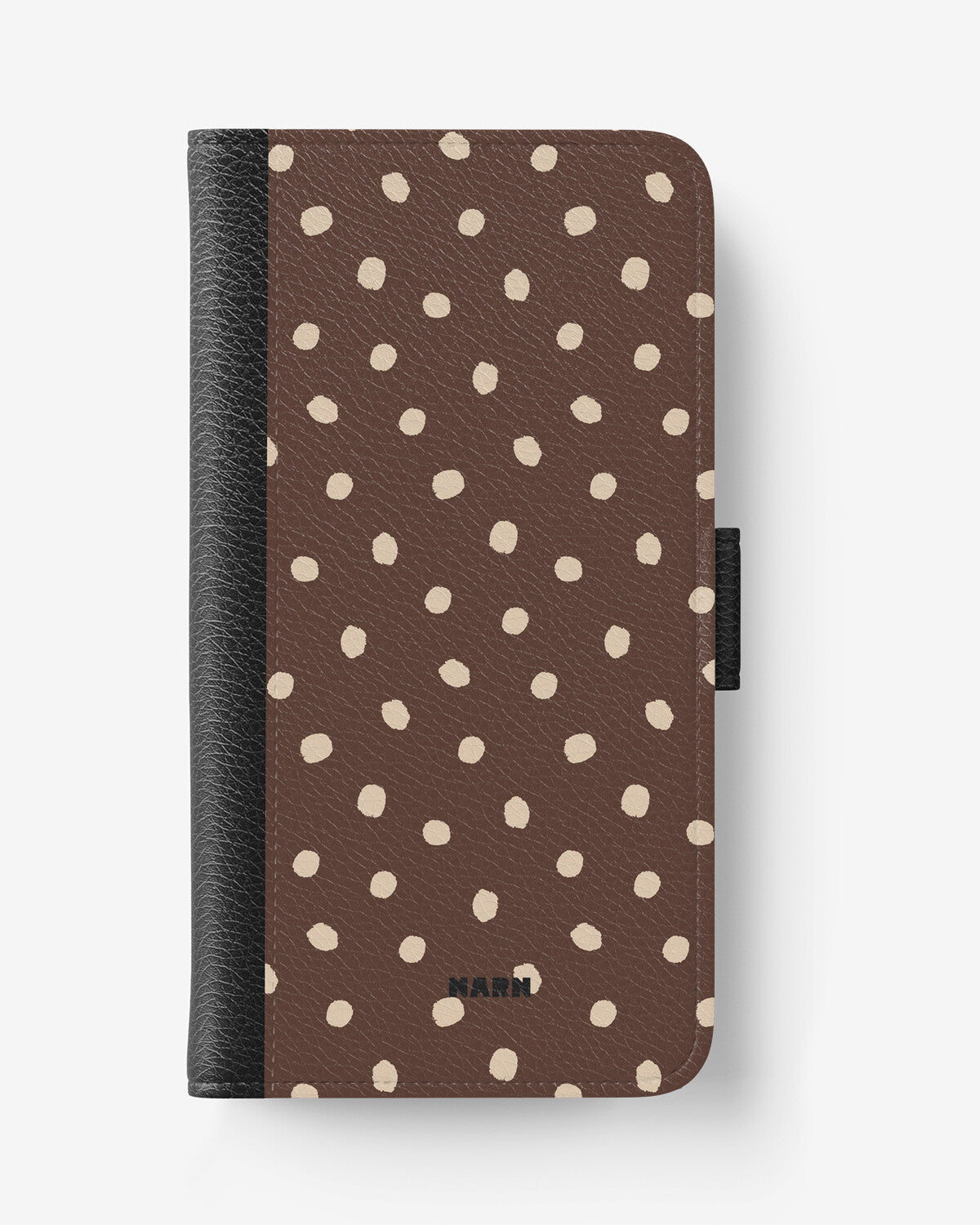 Samsung Galaxy A34 5G Wallet Case - Choco Dots - View 1