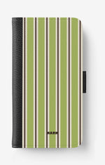 Samsung Galaxy A35 5G Wallet Case - Matcha Lines - View 1