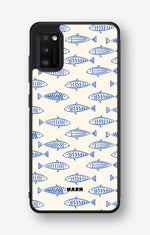 Samsung Galaxy A41 (2020) Hard Case – Blue Catch - View 1