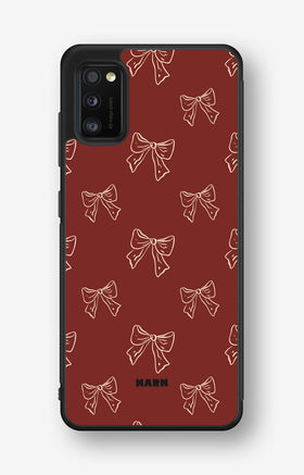 Samsung Galaxy A41 (2020) Hard Case – Cherry Bows - View 1