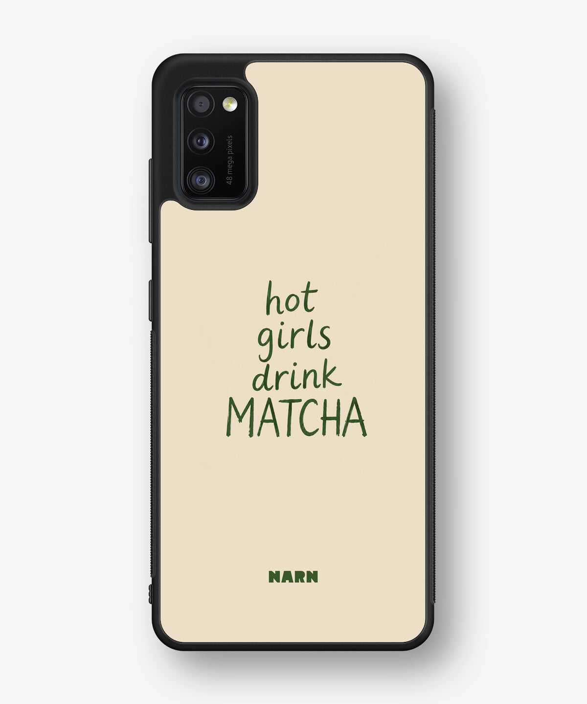 Samsung Galaxy A41 (2020) Hard Case – Drink Matcha - View 1