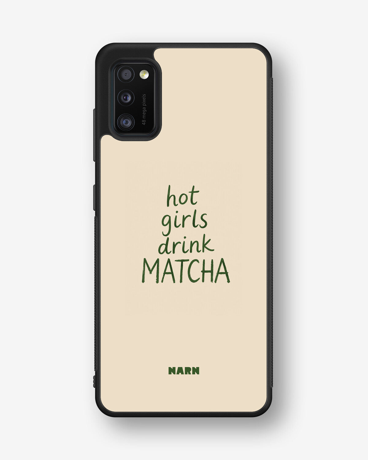 Samsung Galaxy A41 (2020) Hard Case – Drink Matcha - View 1