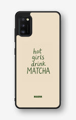 Samsung Galaxy A41 (2020) Hard Case – Drink Matcha - View 1