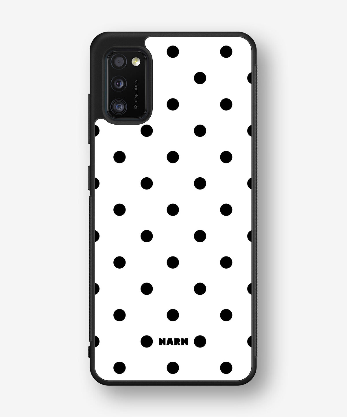 Samsung Galaxy A41 (2020) Hard Case – Mono Dots - View 1