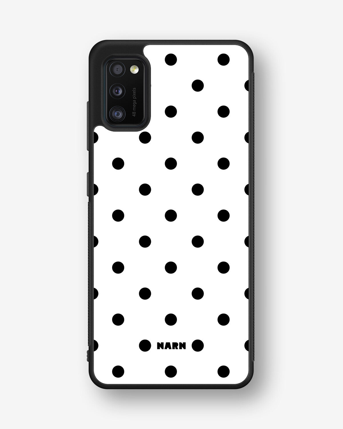 Samsung Galaxy A41 (2020) Hard Case – Mono Dots - View 1
