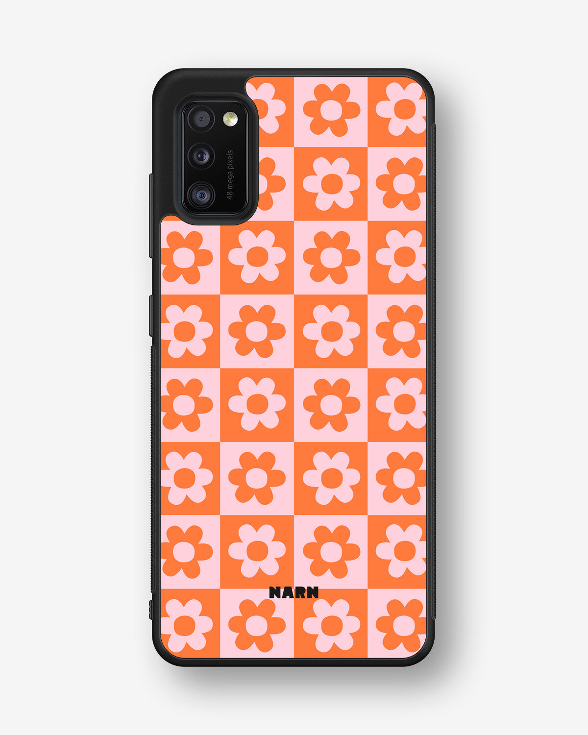 Samsung Galaxy A41 (2020) Hard Case – Peach Petals - View 1