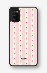 Samsung Galaxy A41 (2020) Hard Case – Rose Lines - View 1