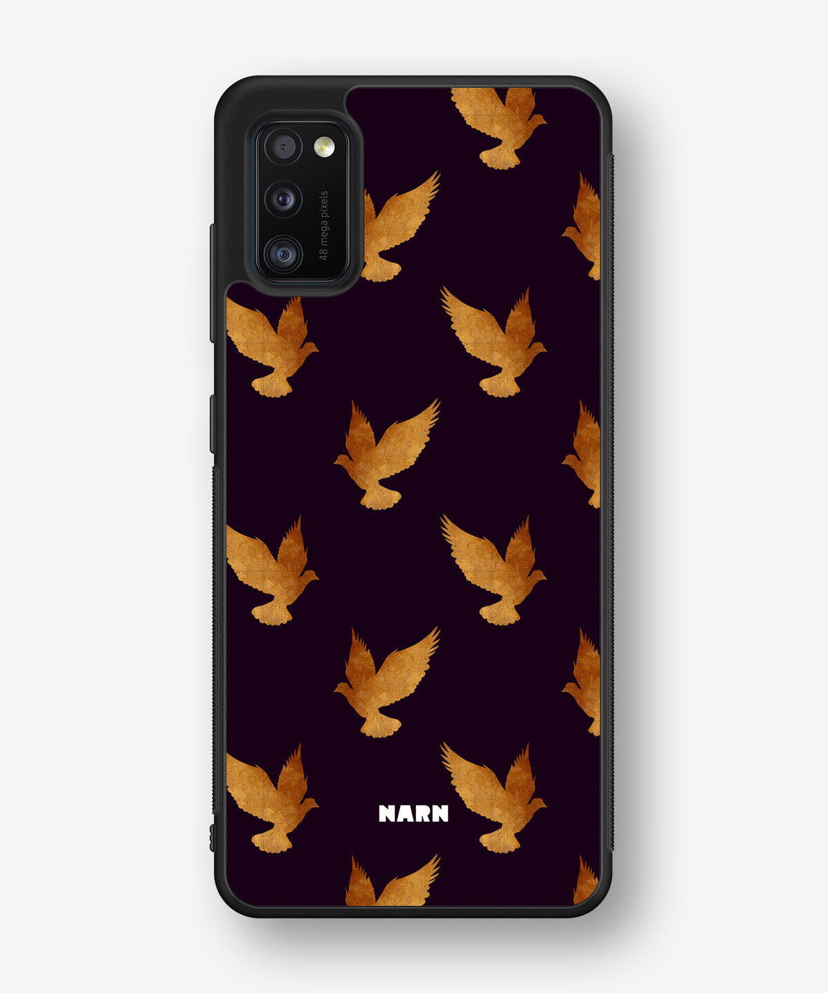 Samsung Galaxy A41 (2020) Hard Case – Royal Doves - View 1