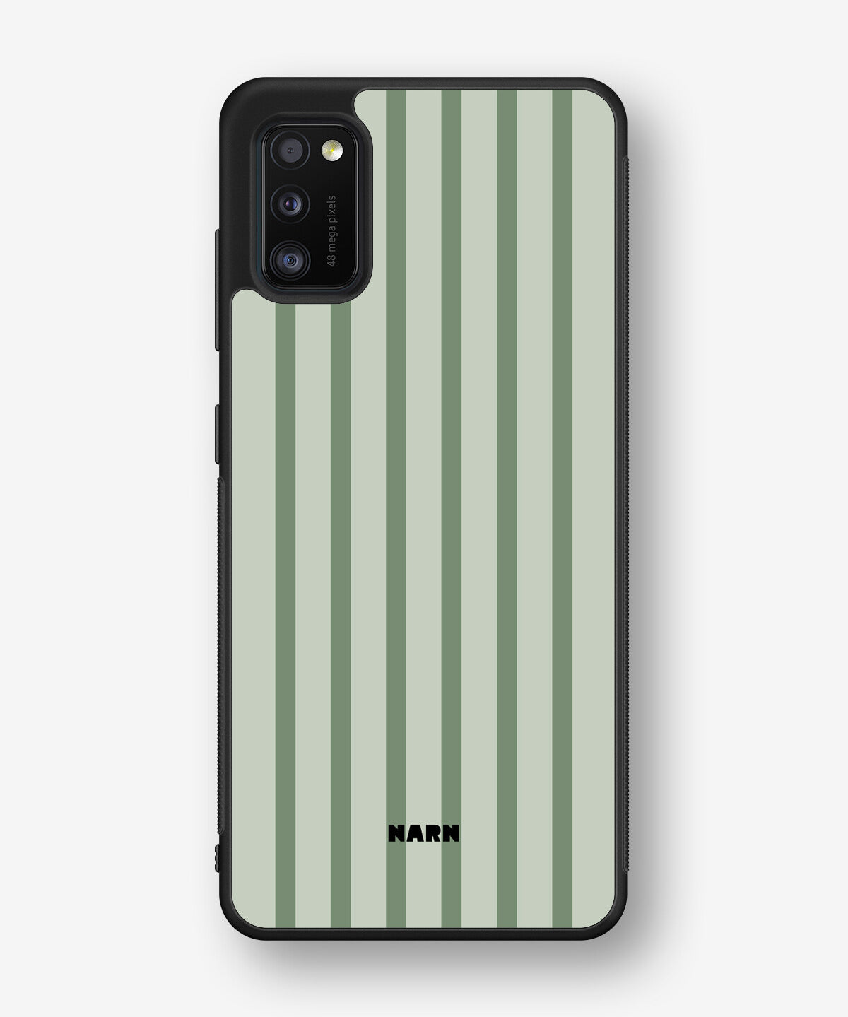 Samsung Galaxy A41 (2020) Hard Case – Sage Stripes - View 1